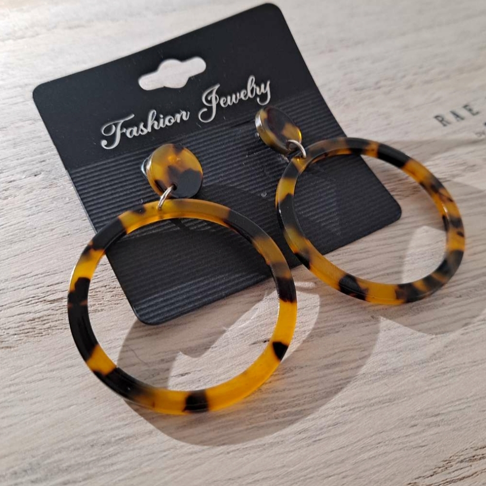 Animal Print Earrings